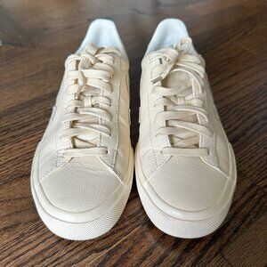 Veja x Mansur Gavriel Leather Sneakers, Crema, EU 37/US 7, Very Good Condition